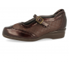 ZAPATO CÓMODO SEÑORA, VELEZ E4 Marrón