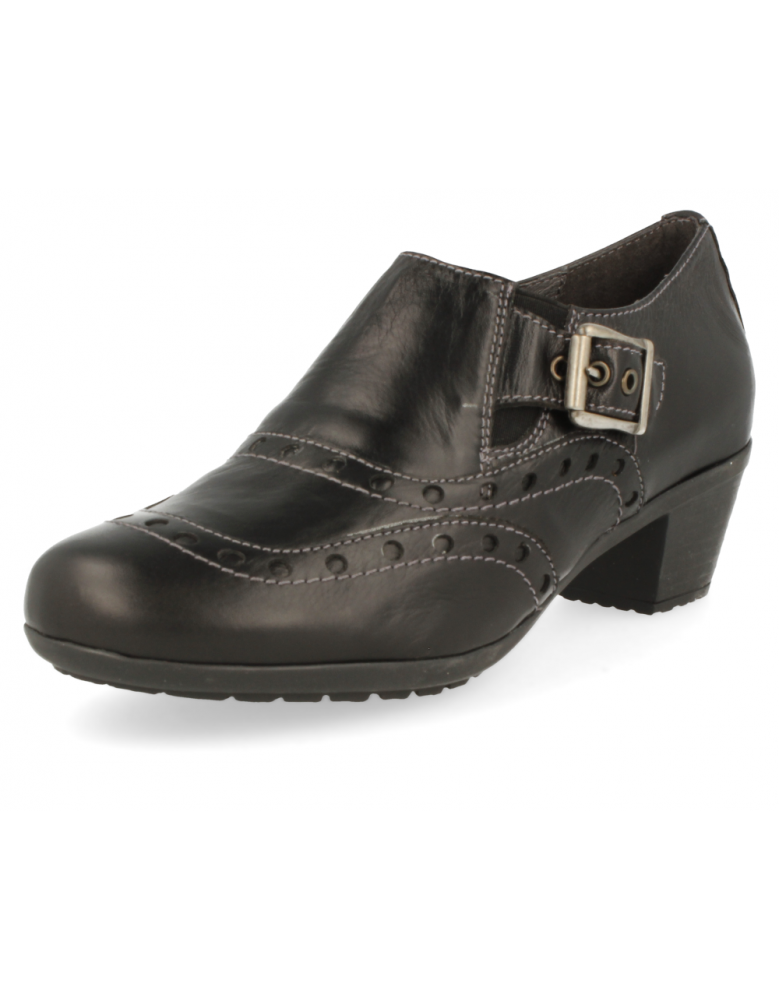 ZAPATO CÓMODO SEÑORA, NICOLE Negro